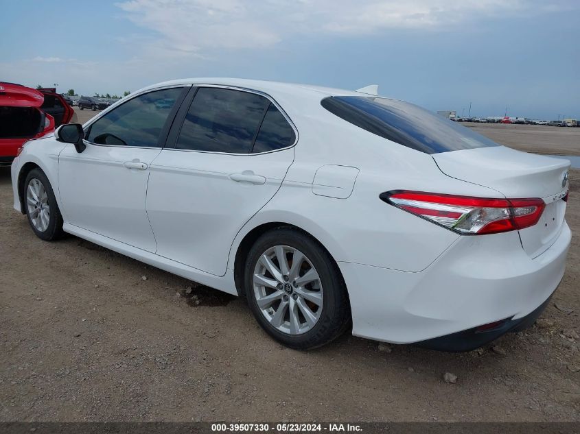 2019 Toyota Camry Le VIN: 4T1B11HKXKU846533 Lot: 39507330