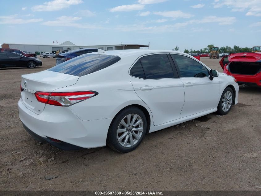 2019 Toyota Camry Le VIN: 4T1B11HKXKU846533 Lot: 39507330