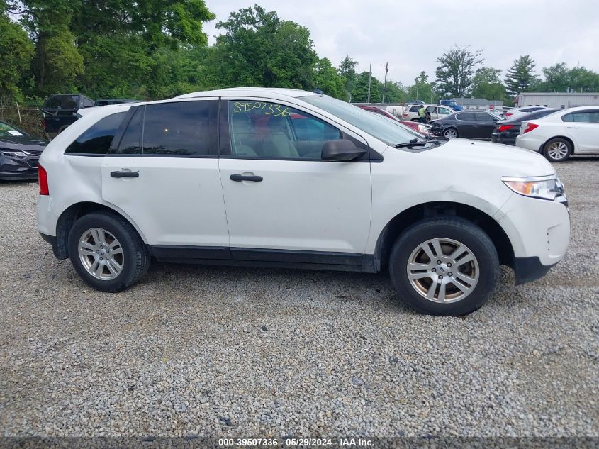 2012 Ford Edge Se VIN: 2FMDK3GC8CBA29886 Lot: 39507336