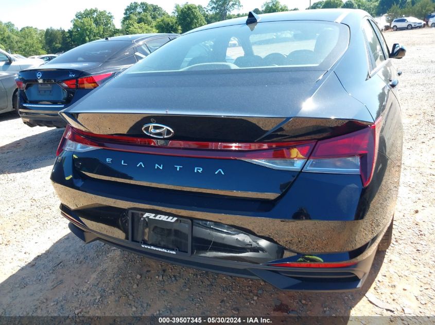 2022 Hyundai Elantra Sel VIN: 5NPLS4AG8NH085724 Lot: 39507345