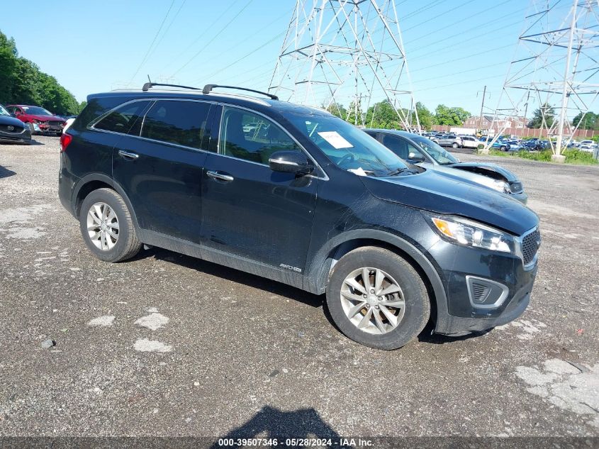 2016 Kia Sorento 3.3L Lx VIN: 5XYPGDA57GG103237 Lot: 39507346