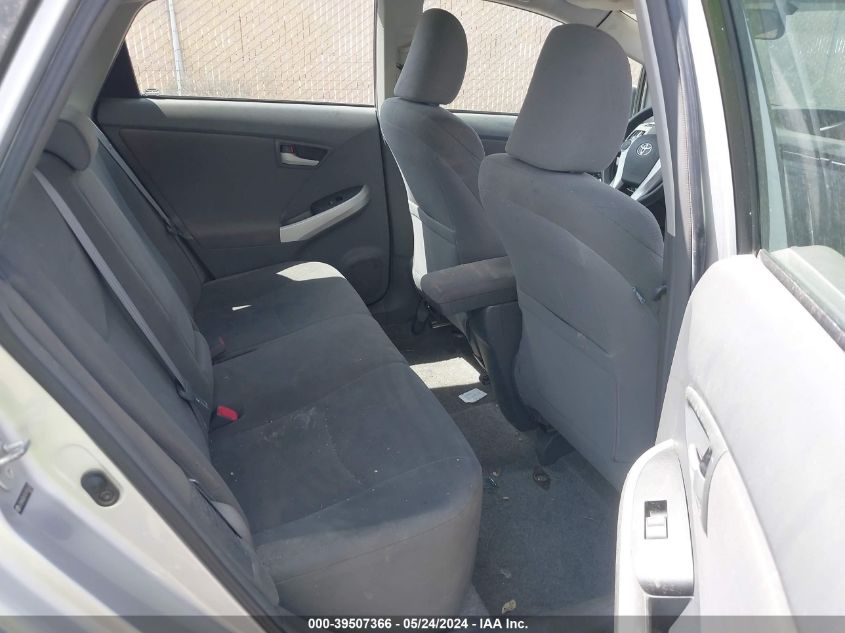 2011 Toyota Prius Two VIN: JTDKN3DU1B1453632 Lot: 39507366