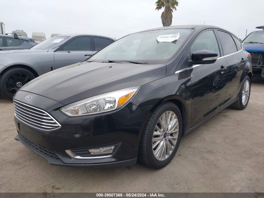 2017 Ford Focus Titanium VIN: 1FADP3N29HL279697 Lot: 39507368