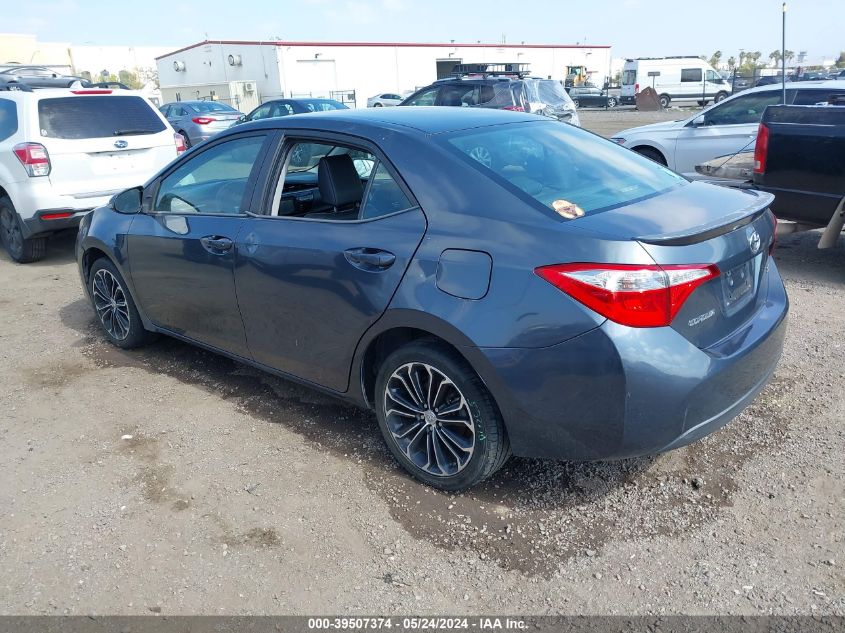 2016 Toyota Corolla S Plus VIN: 5YFBURHE4GP552554 Lot: 39507374