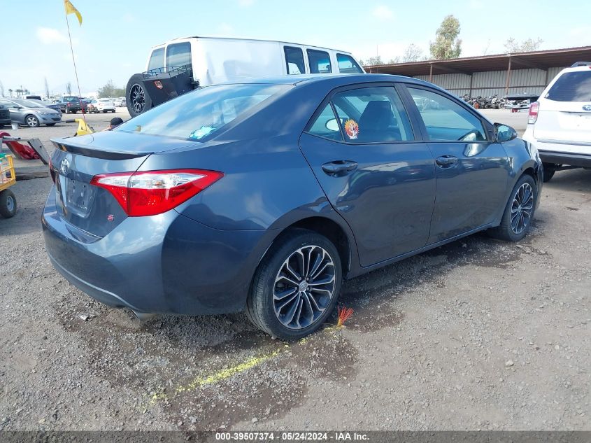 2016 Toyota Corolla S Plus VIN: 5YFBURHE4GP552554 Lot: 39507374