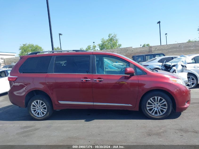 2017 Toyota Sienna Xle 8 Passenger VIN: 5TDYZ3DC2HS853507 Lot: 39507376