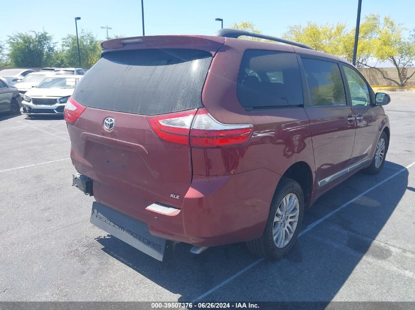 2017 Toyota Sienna Xle 8 Passenger VIN: 5TDYZ3DC2HS853507 Lot: 39507376