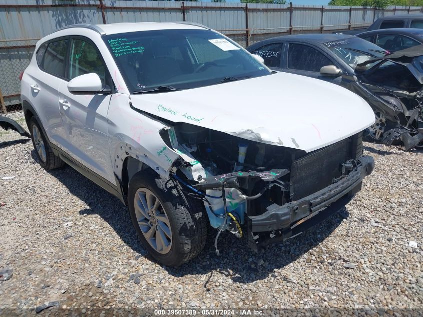 2016 Hyundai Tucson Se VIN: KM8J33A43GU061615 Lot: 39507389