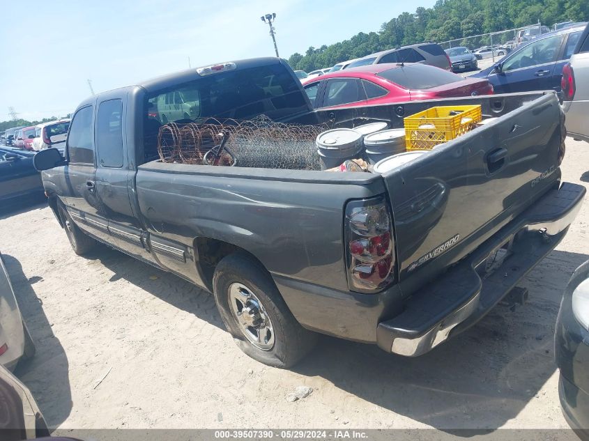 2002 Chevrolet Silverado 1500 Ls VIN: 2GCEC19V821261966 Lot: 39507390