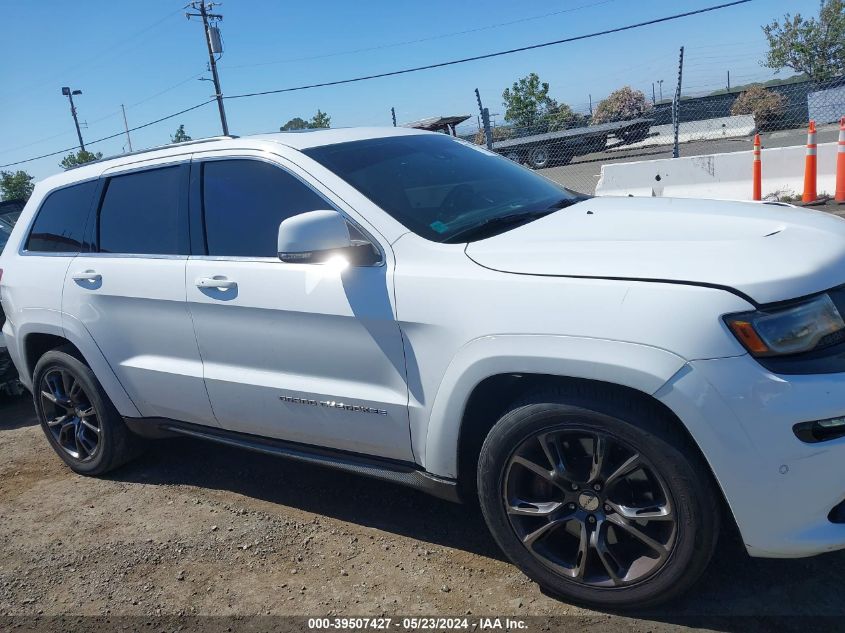 2014 Jeep Grand Cherokee Srt8 VIN: 1C4RJFDJ4EC373011 Lot: 39507427