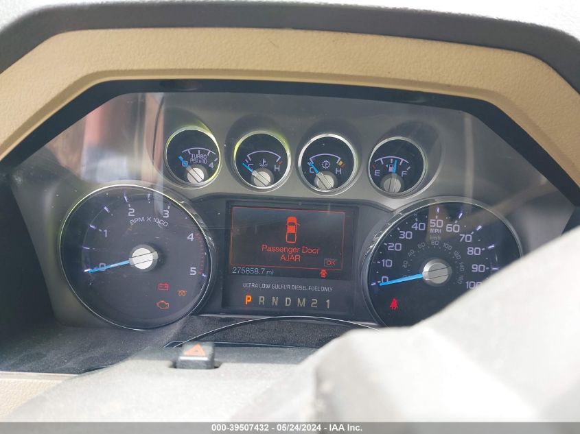 2011 Ford F-250 Lariat VIN: 1FT7W2BT9BEA54418 Lot: 39507432