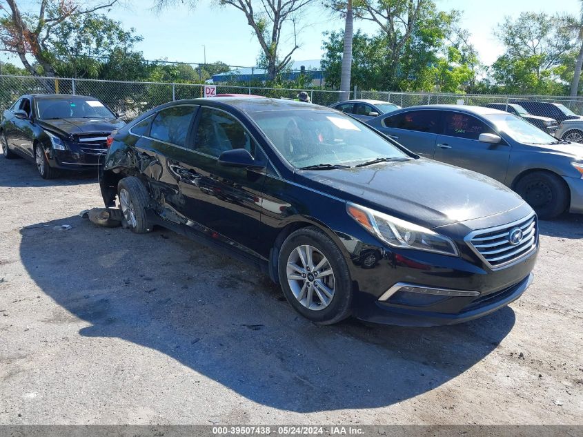 VIN 5NPE24AF7FH214134 2015 Hyundai Sonata, SE no.1