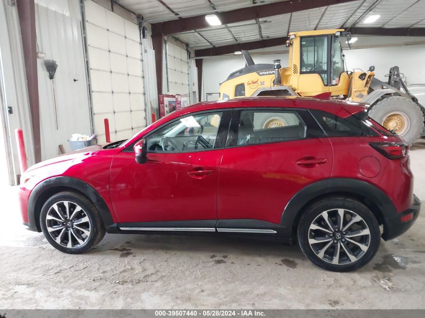 2019 Mazda Cx-3 Grand Touring VIN: JM1DKFD7XK0451526 Lot: 39507440