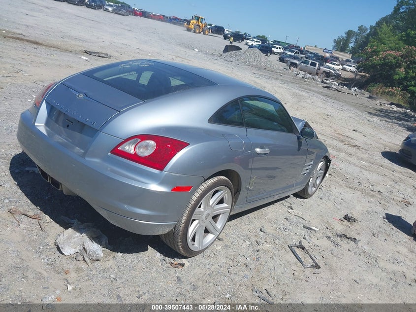 2004 Chrysler Crossfire VIN: 1C3AN69L44X016953 Lot: 39507443