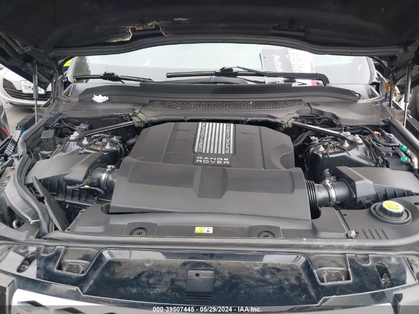 2014 Land Rover Range Rover Sport 3.0L V6 Supercharged Hse VIN: SALWR2WFXEA339267 Lot: 39507445