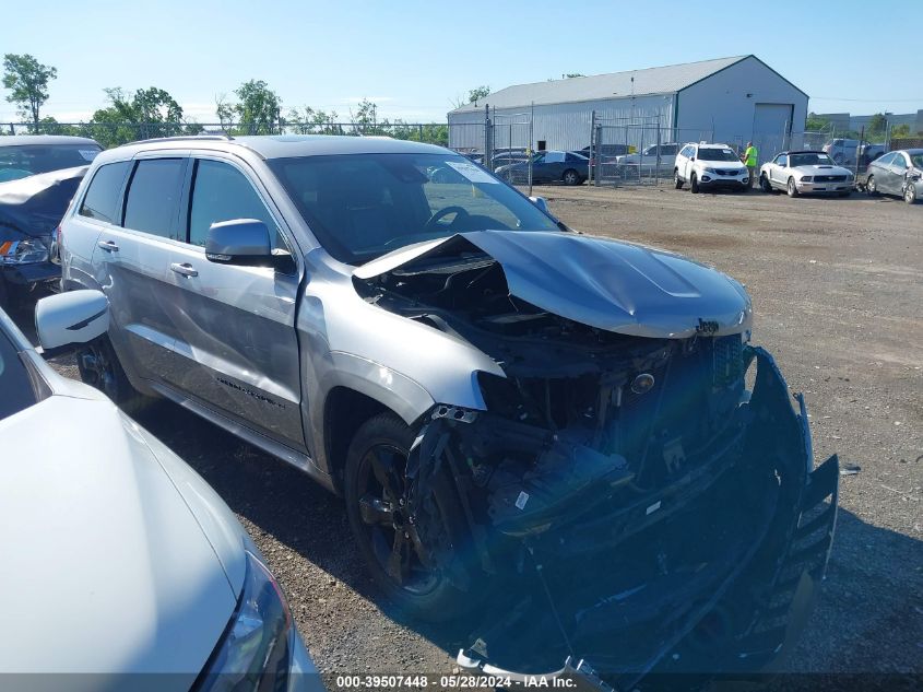 2016 Jeep Grand Cherokee Overland VIN: 1C4RJFCG2GC389376 Lot: 39507448