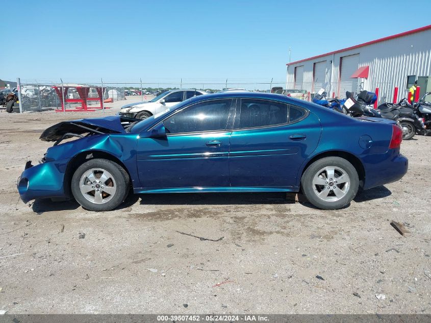 2005 Pontiac Grand Prix VIN: 2G2WP522851282325 Lot: 39507452