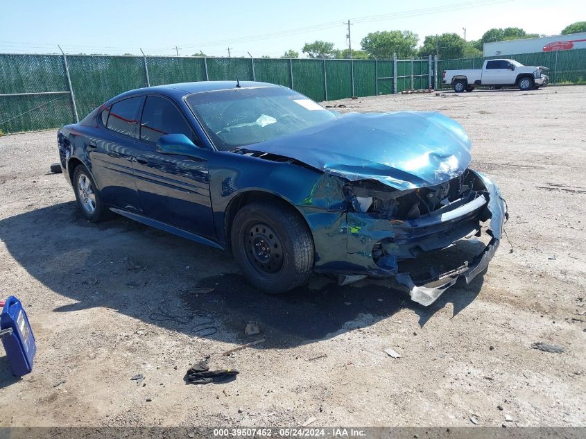 2005 Pontiac Grand Prix VIN: 2G2WP522851282325 Lot: 39507452