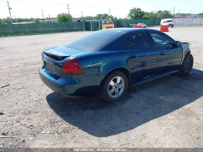 2005 Pontiac Grand Prix VIN: 2G2WP522851282325 Lot: 39507452