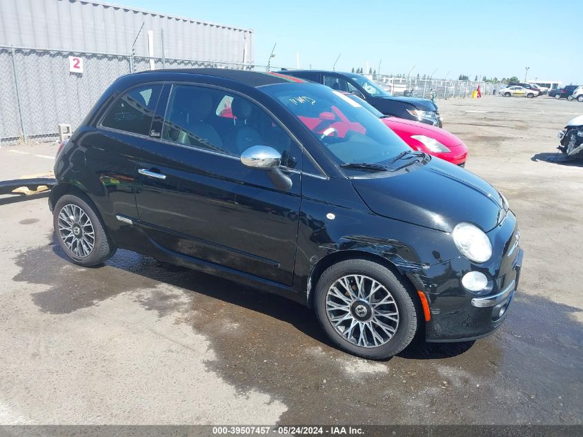 2013 Fiat 500C Gucci VIN: 3C3CFFER4DT713065 Lot: 39507457