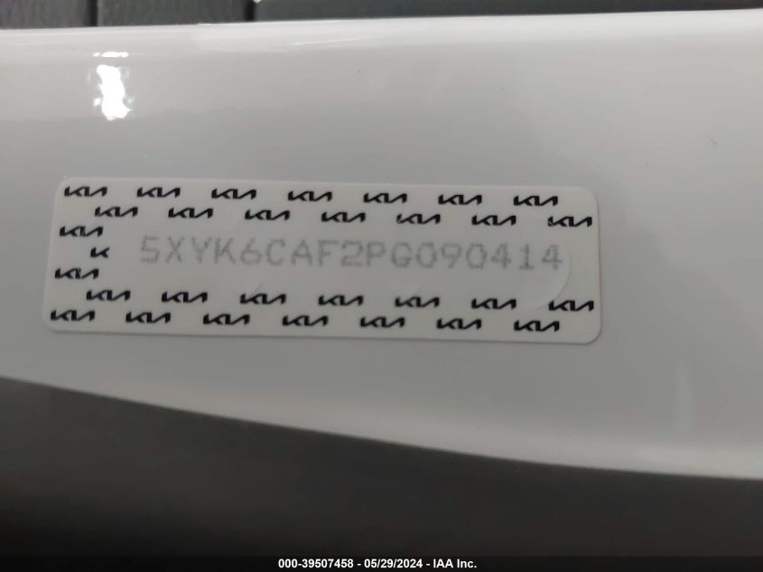 2023 Kia Sportage X-Line VIN: 5XYK6CAF2PG090414 Lot: 39507458