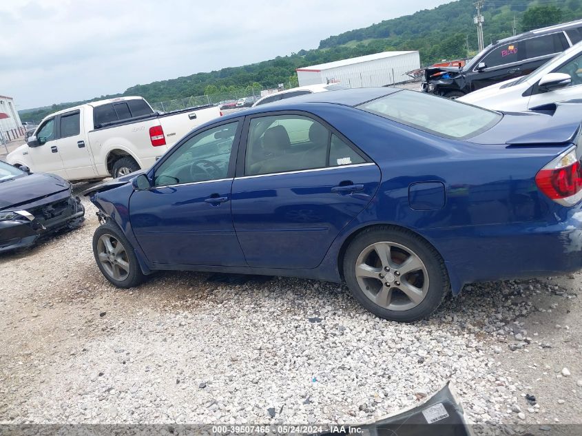 2005 Toyota Camry Se V6 VIN: 4T1BA32K85U509514 Lot: 39507465