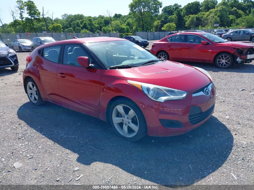 2012 Hyundai Veloster VIN: KMHTC6AD8CU074445 Lot: 39507466