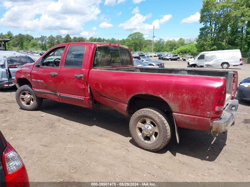 2006 Dodge Ram 2500 Slt/Sport VIN: 1D7KS28D36J200059 Lot: 39507475