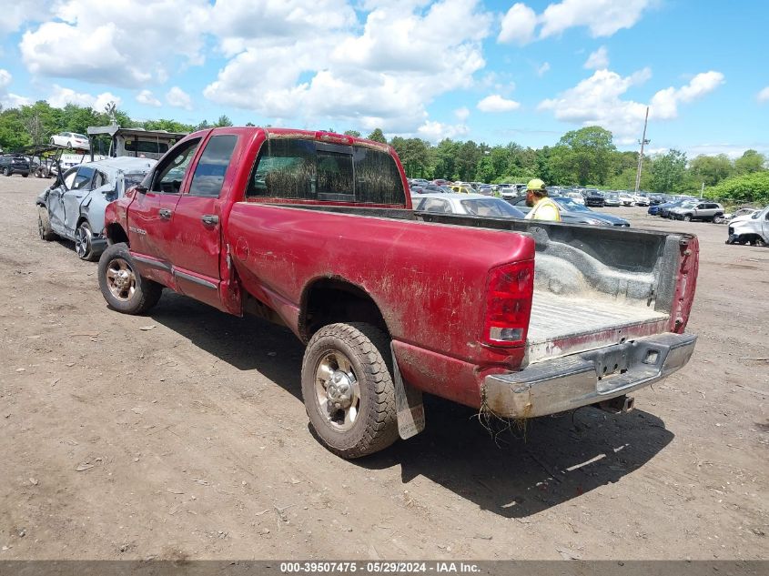 2006 Dodge Ram 2500 Slt/Sport VIN: 1D7KS28D36J200059 Lot: 39507475