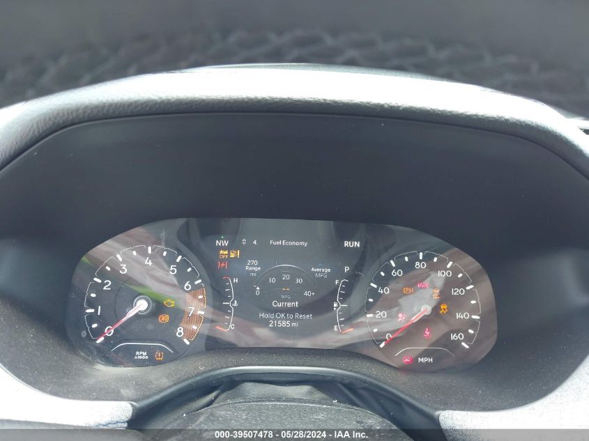 2022 Jeep Compass Latitude Fwd VIN: 3C4NJCBB5NT106490 Lot: 39507478