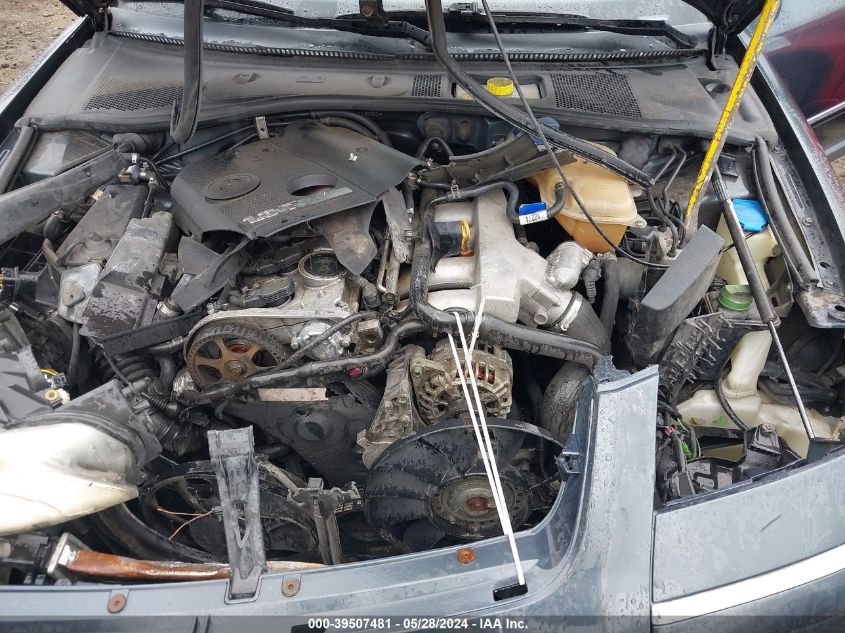 2003 Volkswagen Passat Gls VIN: WVWVD63B63E460832 Lot: 39507481