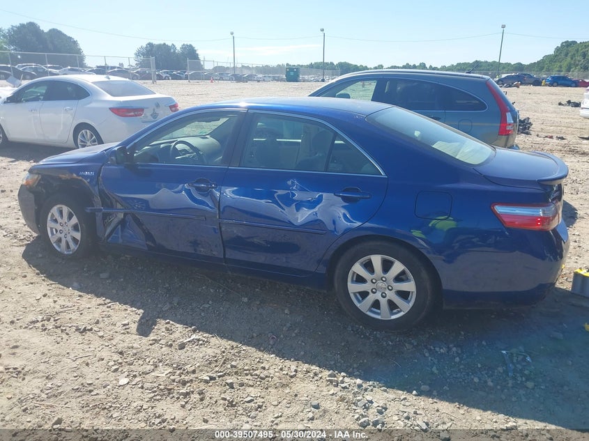 2007 Toyota Camry Hybrid VIN: JTNBB46K973033117 Lot: 39507495