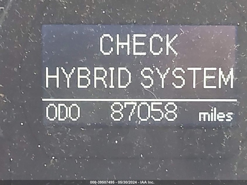 2007 Toyota Camry Hybrid VIN: JTNBB46K973033117 Lot: 39507495