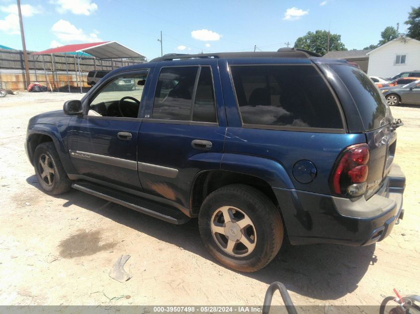 2004 Chevrolet Trailblazer Ls VIN: 1GNDS13S942290111 Lot: 39507498