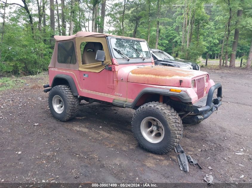 1991 Jeep Wrangler / Yj S VIN: 2J4FY19P4MJ141148 Lot: 39507499