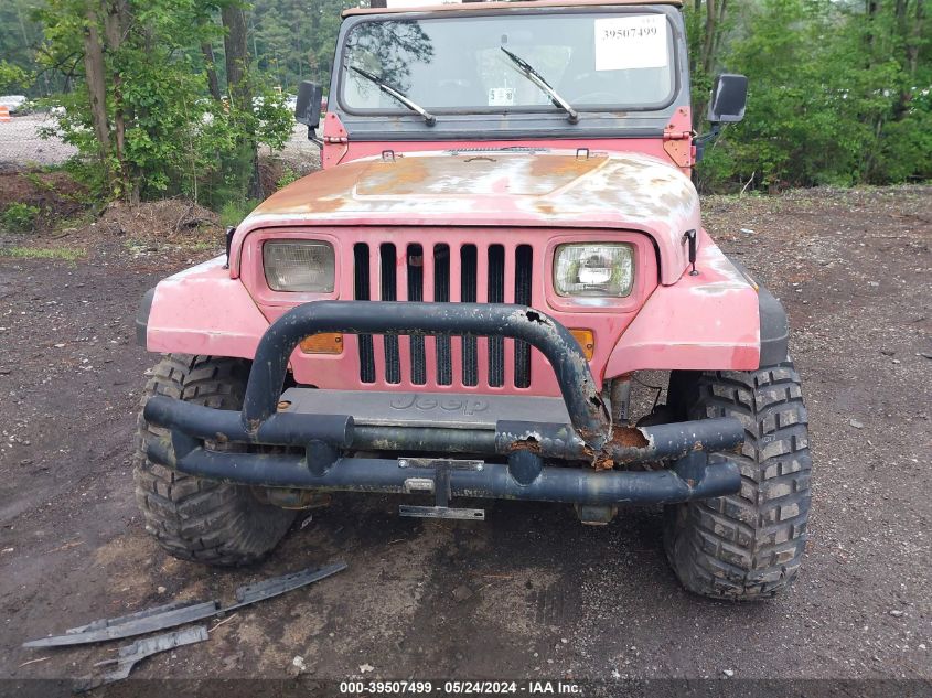 1991 Jeep Wrangler / Yj S VIN: 2J4FY19P4MJ141148 Lot: 39507499