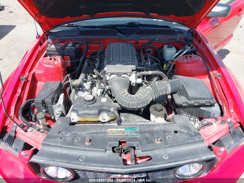 2007 Ford Mustang Gt Deluxe/Gt Premium VIN: 1ZVFT85H275234374 Lot: 39507504