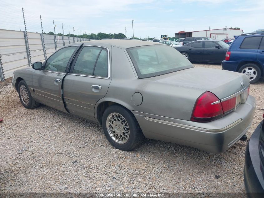 2001 Mercury Grand Marquis Gs VIN: 2MEFM74W81X631635 Lot: 39507503