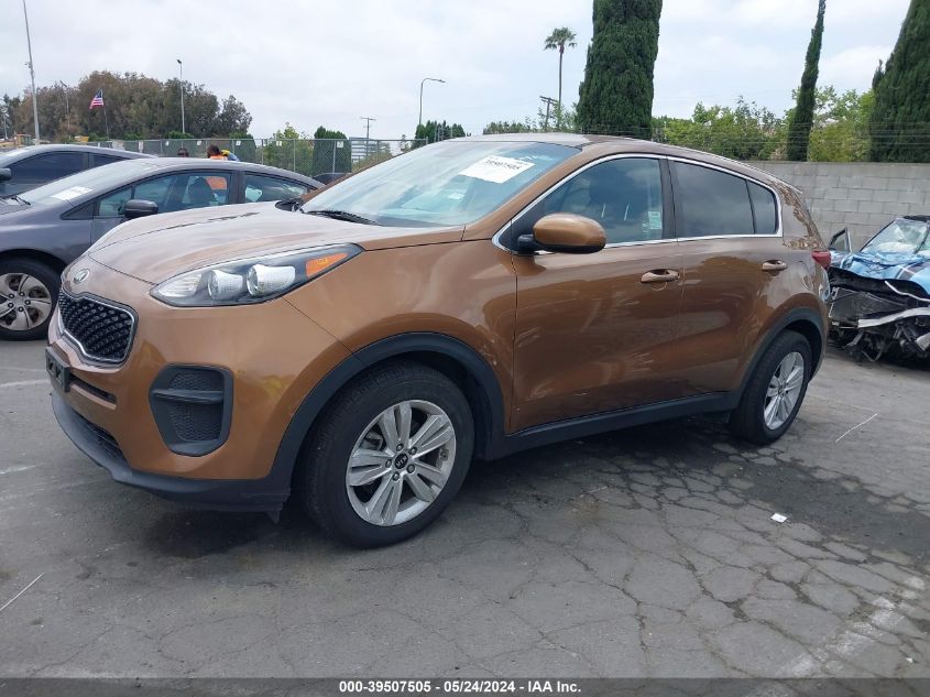 2019 Kia Sportage Lx VIN: KNDPM3AC8K7623079 Lot: 39507505