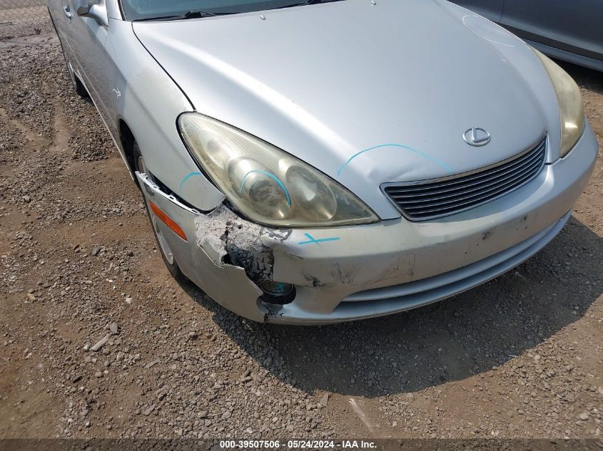 2006 Lexus Es 330 VIN: JTHBA30G465158596 Lot: 39507506
