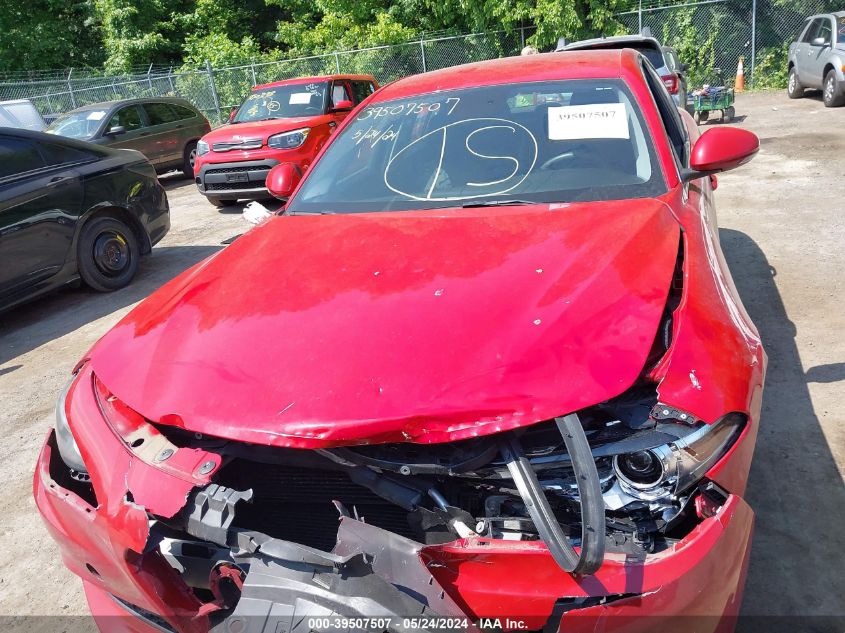 2018 Alfa Romeo Giulia Rwd VIN: ZARFAEBN8J7566290 Lot: 39507507