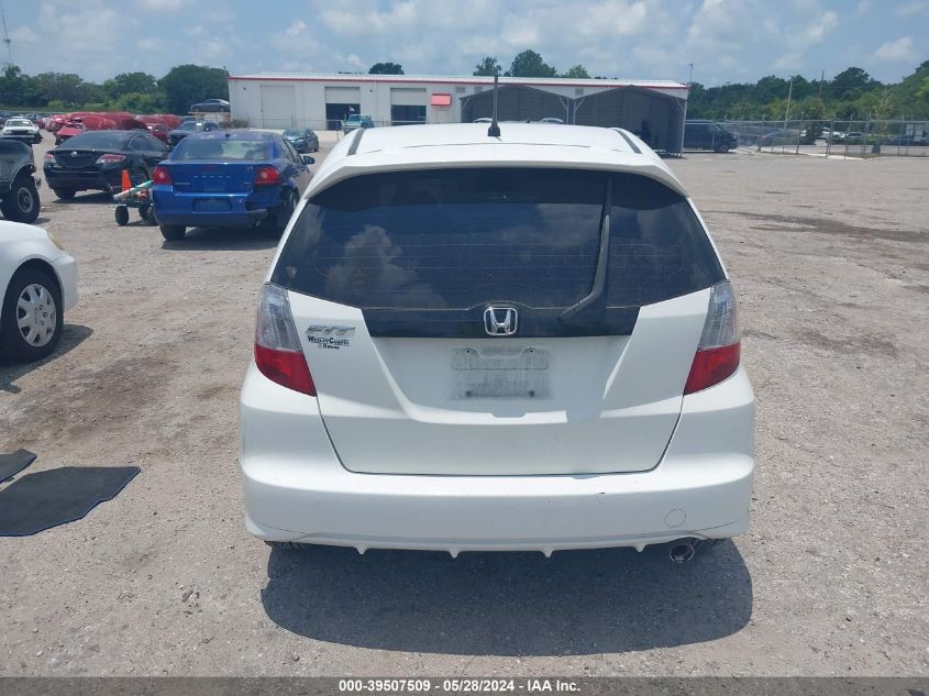 2013 Honda Fit Sport VIN: JHMGE8H50DC057414 Lot: 39507509