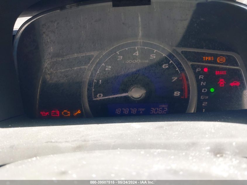 2008 Honda Civic Lx VIN: 1HGFA16598L033896 Lot: 39507515