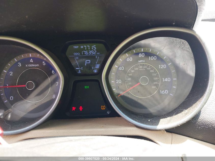 2013 Hyundai Elantra Gls VIN: KMHDH4AEXDU716233 Lot: 39507520