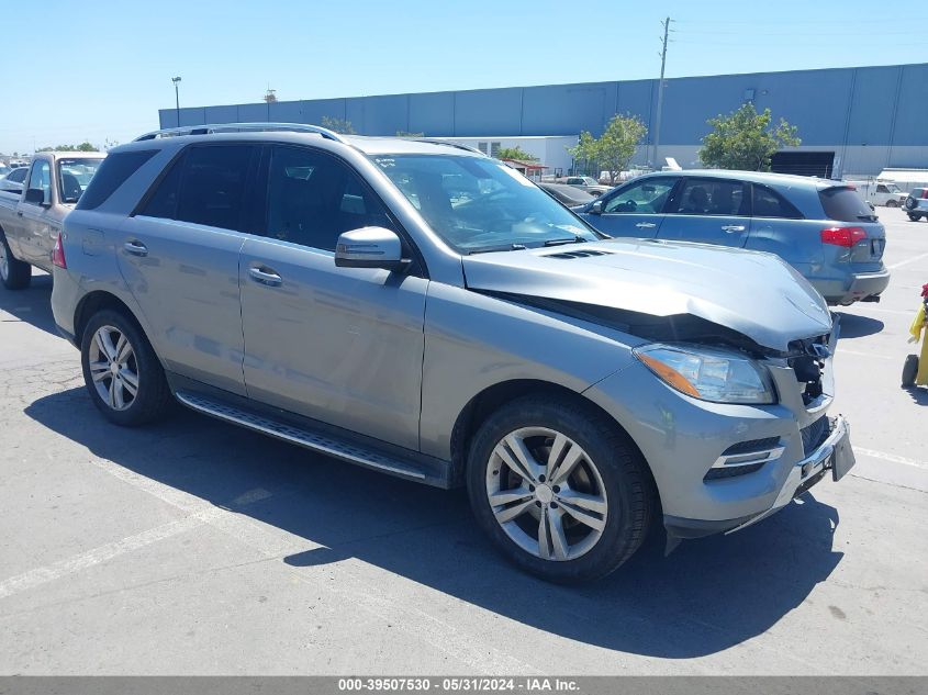 2013 Mercedes-Benz Ml 350 4Matic VIN: 4JGDA5HB4DA183190 Lot: 39507530