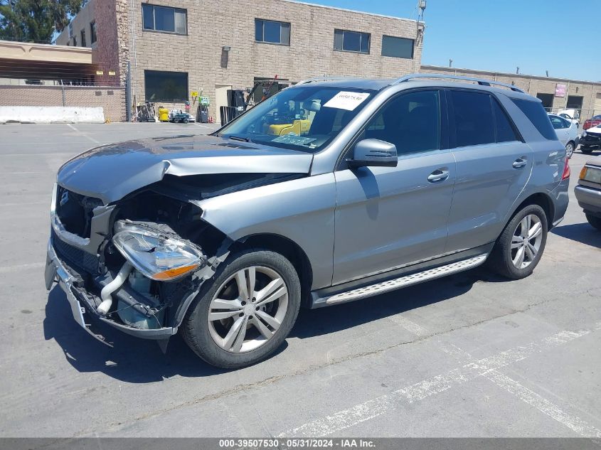 2013 Mercedes-Benz Ml 350 4Matic VIN: 4JGDA5HB4DA183190 Lot: 39507530