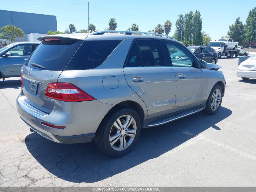 2013 Mercedes-Benz Ml 350 4Matic VIN: 4JGDA5HB4DA183190 Lot: 39507530