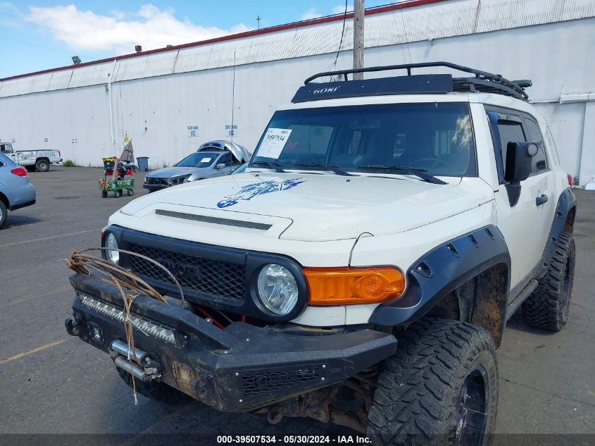 2011 Toyota Fj Cruiser VIN: JTEBU4BF7BK101710 Lot: 39507534