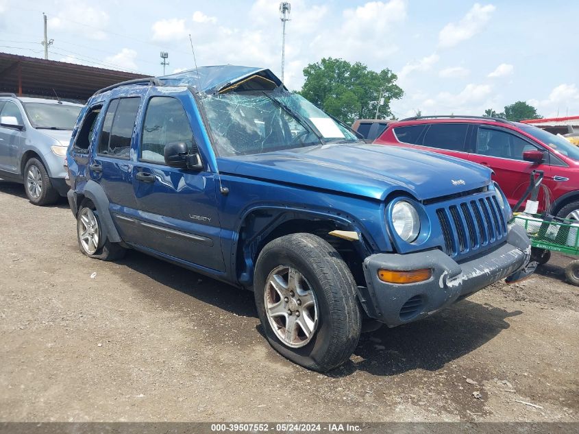 2004 Jeep Liberty Sport VIN: 1J4GL48KX4W177770 Lot: 39507552