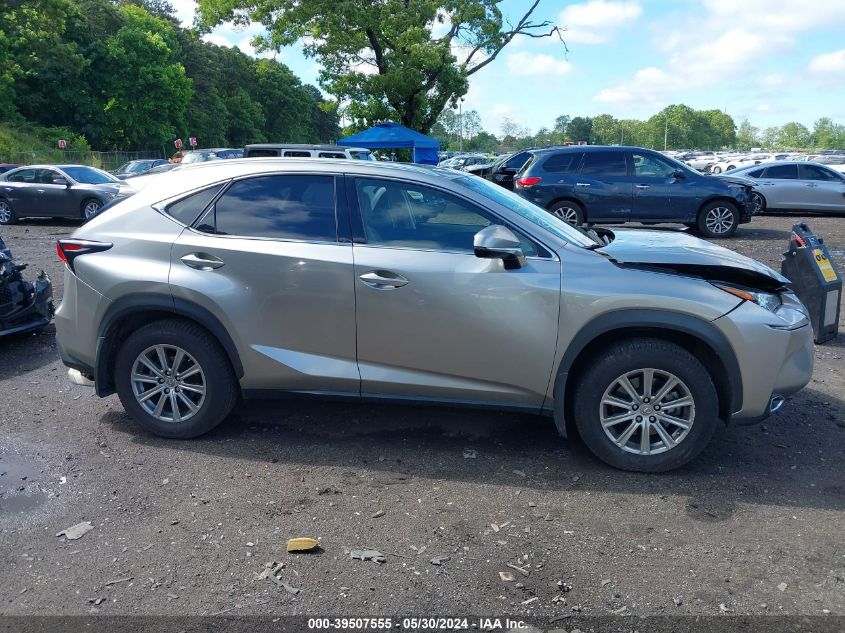 2017 Lexus Nx 200T VIN: JTJBARBZ2H2148122 Lot: 39507555